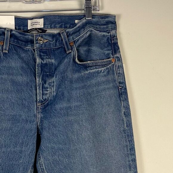 Citizens of Humanity Neve Jeans Low Slung Relaxed Straight Size 28 NEW Oasis - Picture 6 of 12